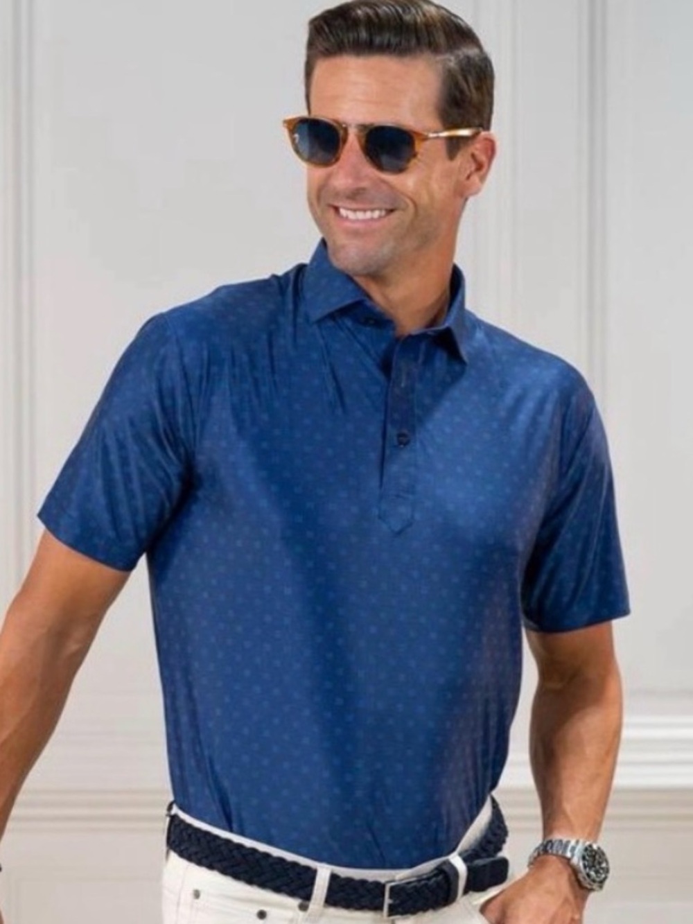 Collars & Co. NWOT
Featherweight Flex Polo
Oracle Navy Original Fit - Size XL
